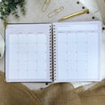 Load image into Gallery viewer, Good Morning, Good Life 12-Month Undated Planner | Deep Forest Green