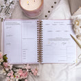 Load image into Gallery viewer, OUT OF STOCK! Good Morning, Good Life 12-Month Undated Planner | Bambina Rosa Pink -- SHIPS DECEMBER 2024!