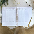 Load image into Gallery viewer, Good Morning, Good Life 12-Month Undated Planner | Deep Forest Green