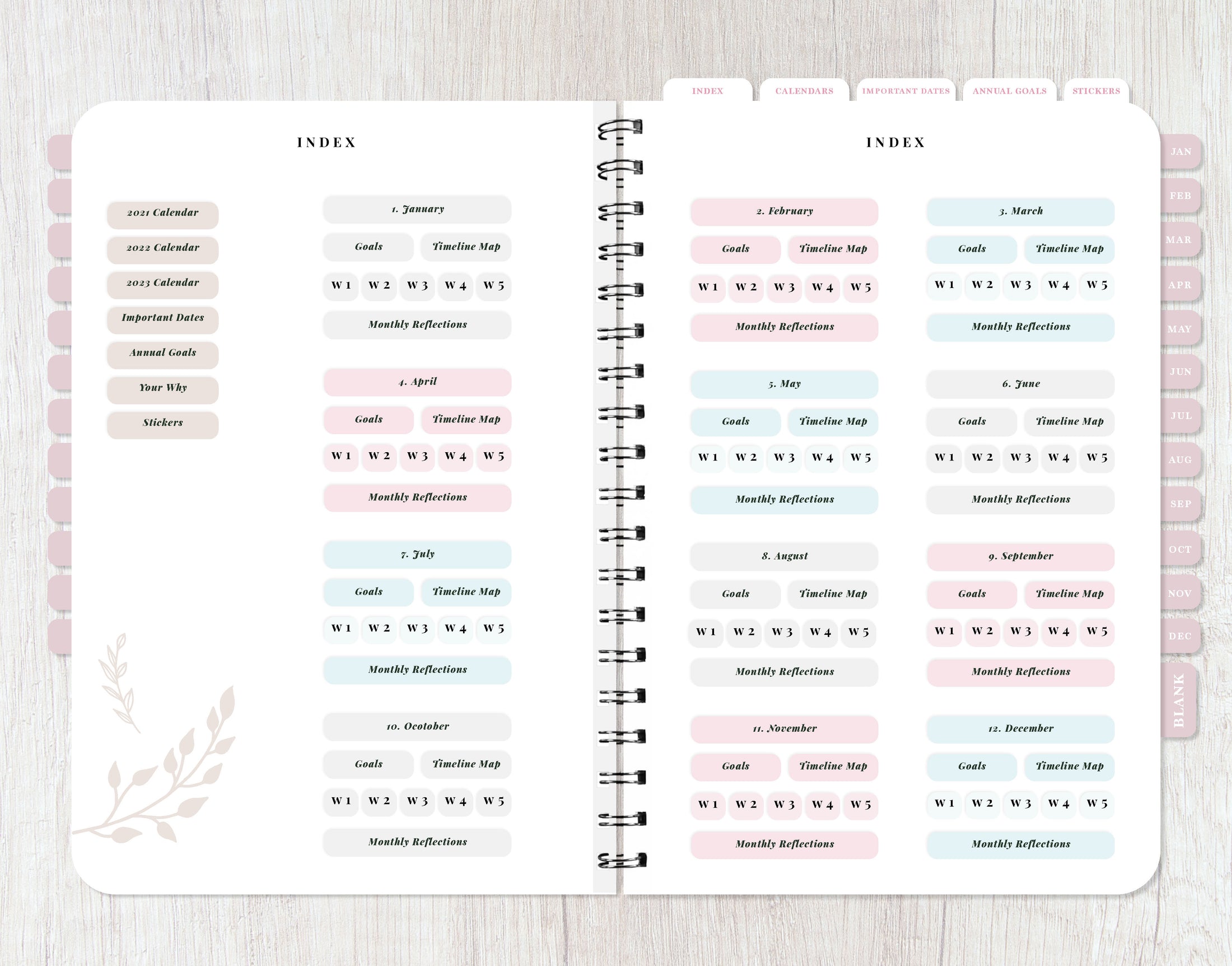 Good Morning, Good Life: 12-Month DIGITAL Planner | Undated 2024-26
