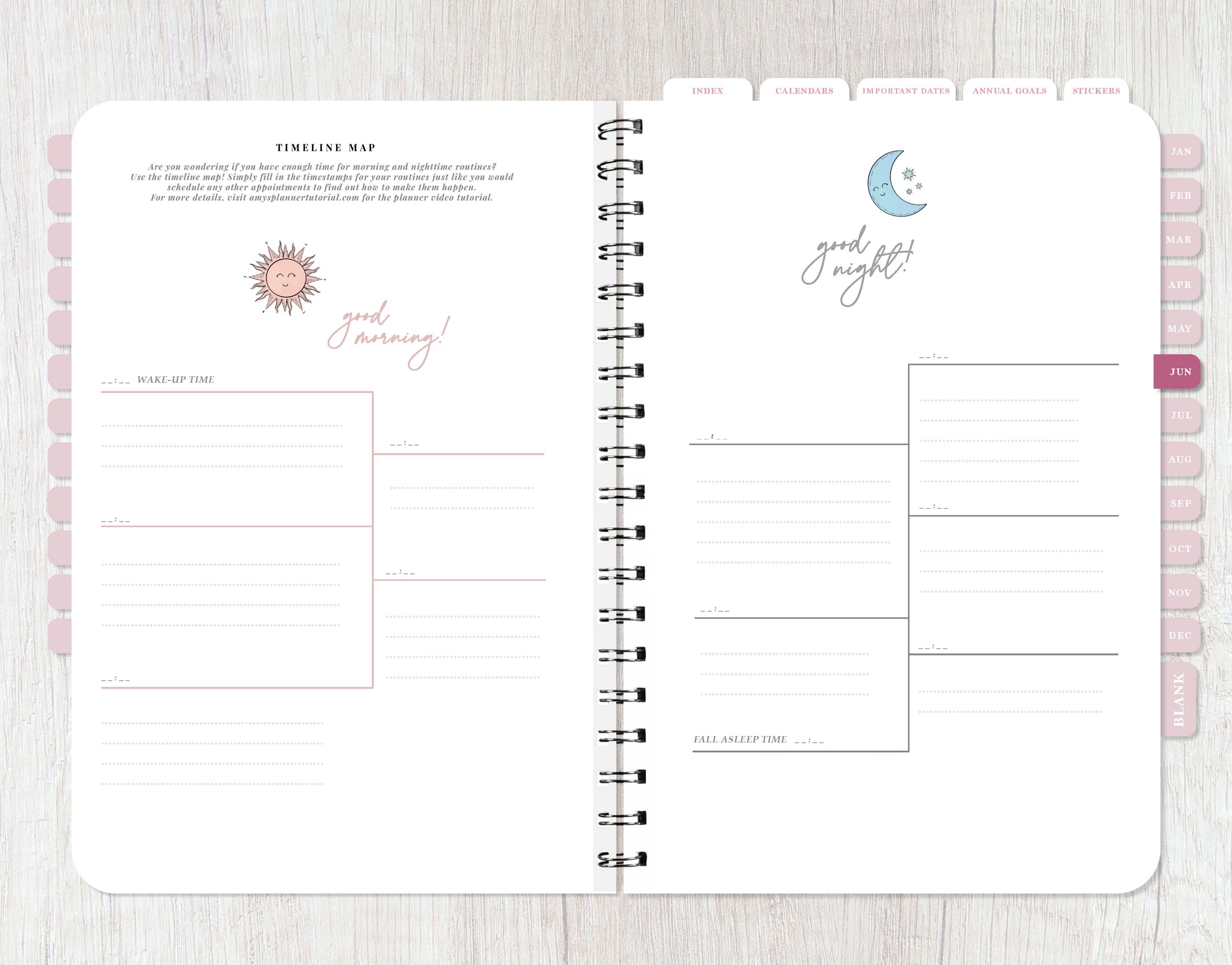 Good Morning, Good Life: 12-Month DIGITAL Planner | Undated 2024-26