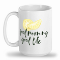Load image into Gallery viewer, Good Morning, Good Life! Classic Mug - Green