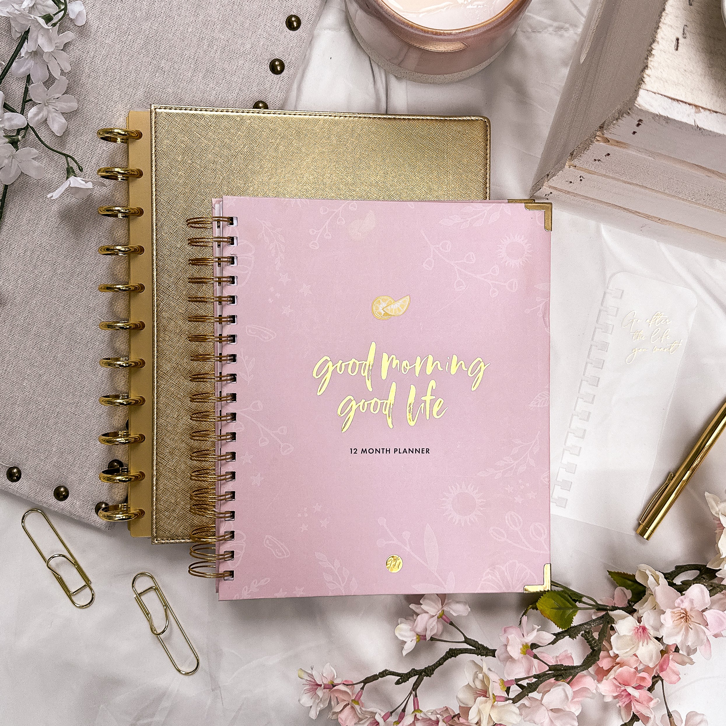 OUT OF STOCK! Good Morning, Good Life 12-Month Undated Planner | Bambi ...