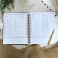 Load image into Gallery viewer, Good Morning, Good Life 12-Month Undated Planner | Deep Forest Green
